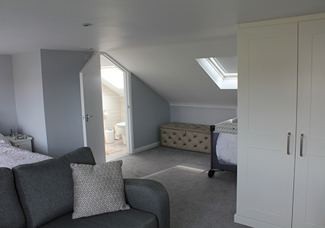 Loft bathroom conversion
